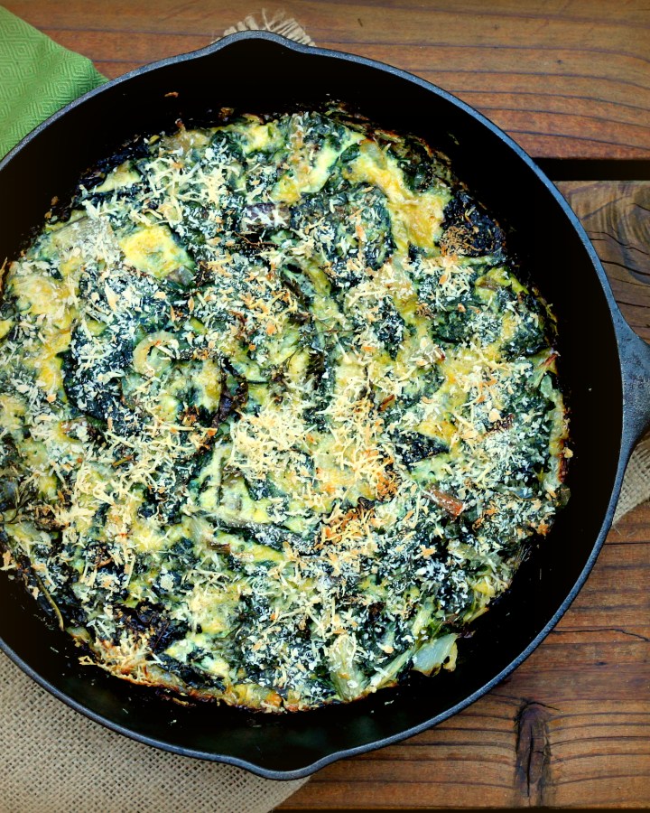 Greens Frittata TasteFood